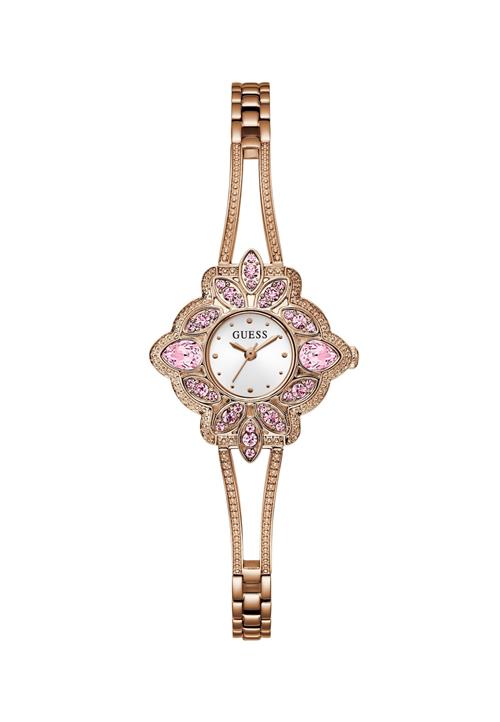 GUESS Analogt ur 'Flora'  rosa guld
