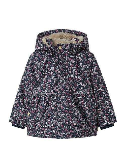 NAME IT Funktionsjakke 'NMFSNOW05'  safir / fuchsia / hvid