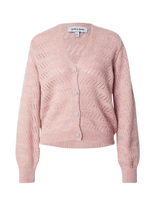 MORE & MORE Cardigan  gammelrosa