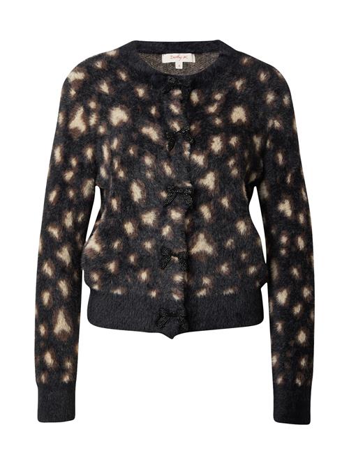 Derhy Cardigan 'BETHANY'  brun / cappuccino / sort