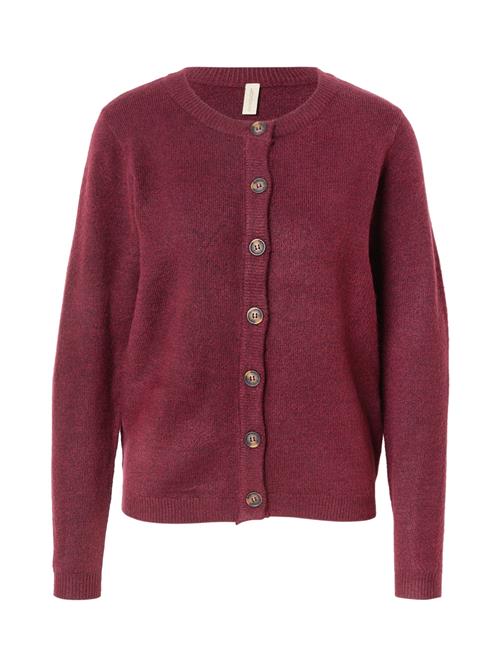 Soyaconcept Cardigan 'ORLEAN 2'  mørkerød