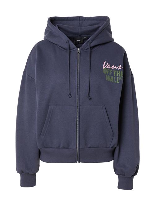 VANS Sweatjakke 'Ladywall Retro'  mørkeblå / grøn / lys pink