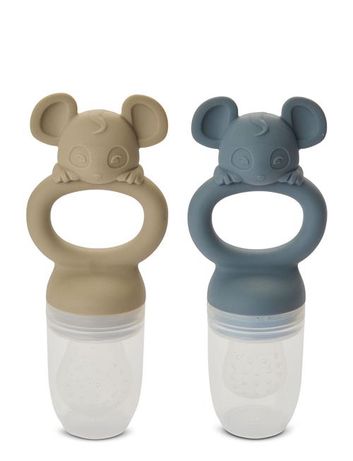 Lauge Silic Fruit Pacifier 2-Pack Nuuroo Patterned