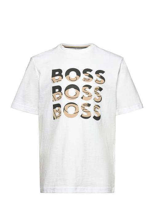 Short Sleeves Tee-Shirt BOSS White