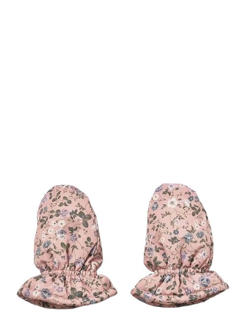 Puffer Baby Mittens Muffu Wheat Pink