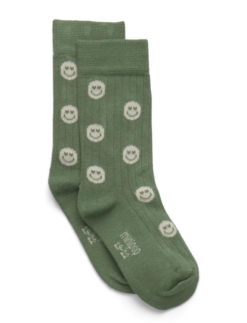 Minipop® Bamboo Motif Socks Minipop Green