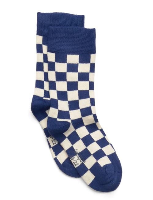 Minipop® Bamboo Check Minipop Blue