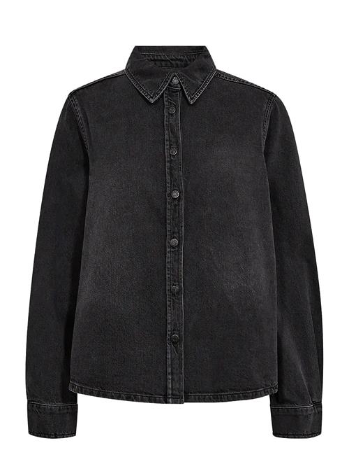 Trw-Ellen Denim Shirt Wash Milano B Tomorrow Black