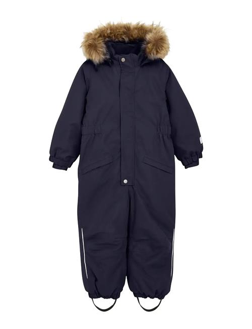 Snow Suit W. Fur Minymo Navy