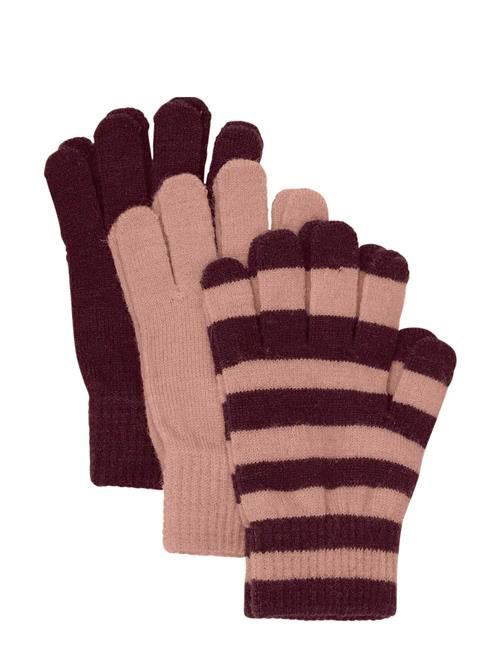 Magic Gloves Knit 3-Pack Minymo Pink