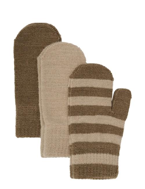Magic Mittens Knit 3-Pack Minymo Patterned