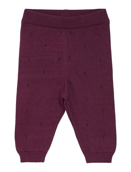 Pants Knit Fixoni Purple