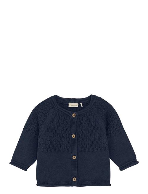 Cardigan Knit Fixoni Navy