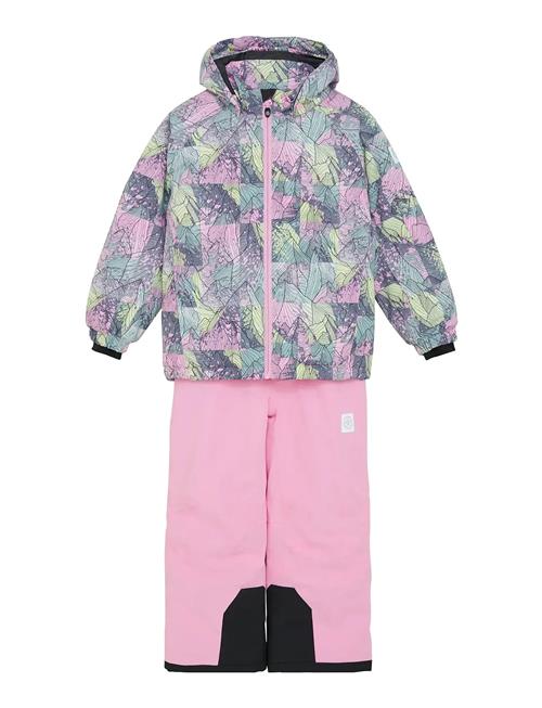 Ski Set - Aop Color Kids Pink