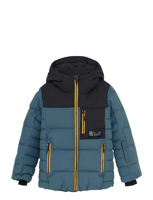 Jr. Ski Puffer Jacket - Quilt Color Kids Blue