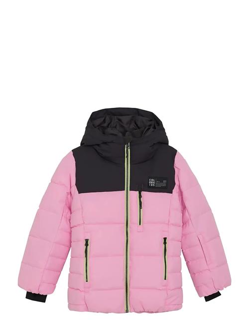 Jr. Ski Puffer Jacket - Quilt Color Kids Pink