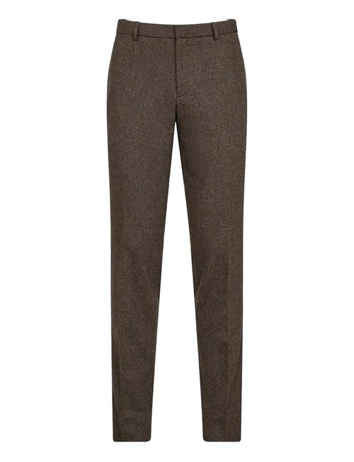 Bs Rapallo Classic Fit Suit Pants Bruun & Stengade Brown