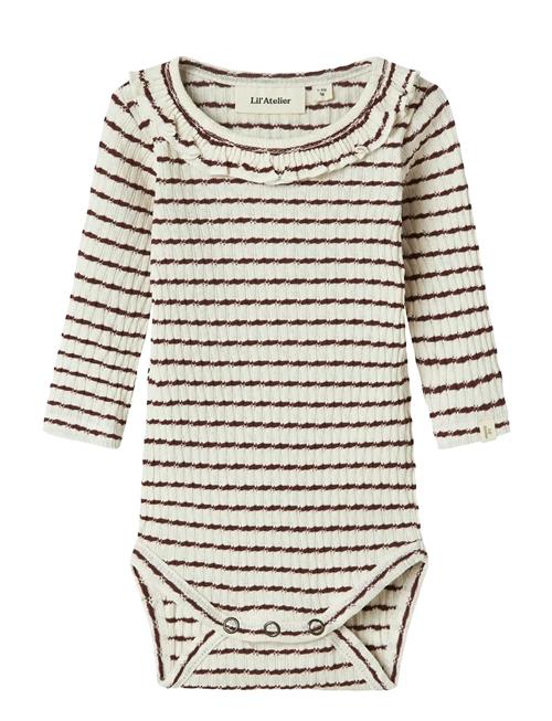 Nbfosophia Ls Slim Body Lil Lil'Atelier Patterned