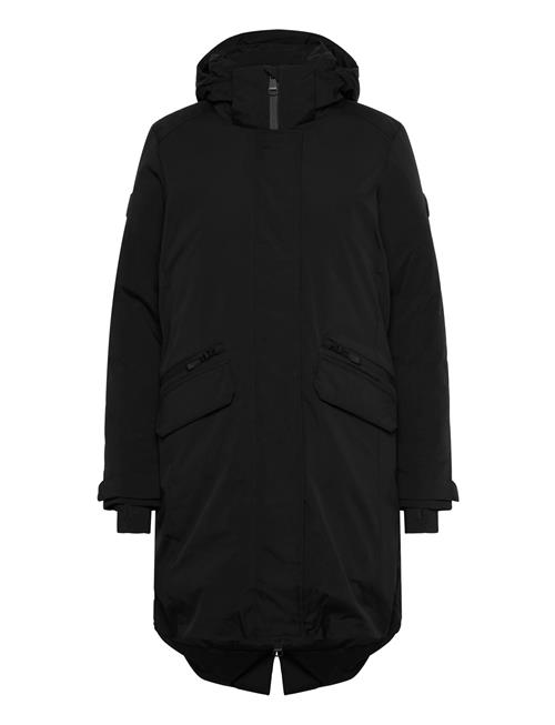 City Fishtail Padded Parka Superdry Black