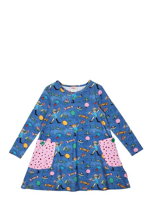 Fest Pippi Klänning Martinex Blue