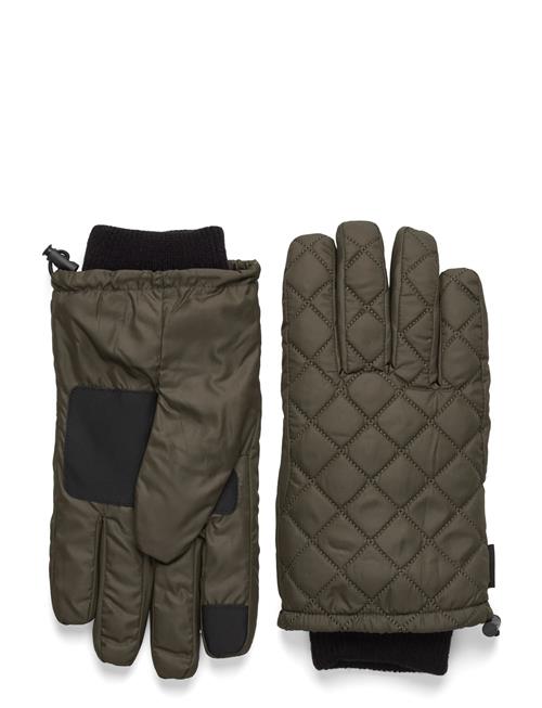Barbour Harker Waterproof Gloves Barbour Khaki