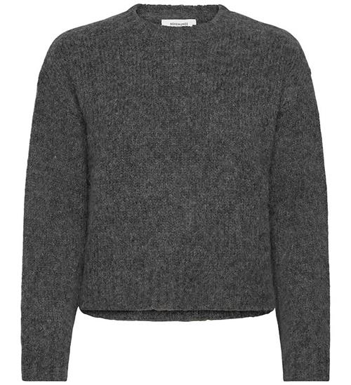 Rosemunde Bluse - Uld - Medium Grey Melange