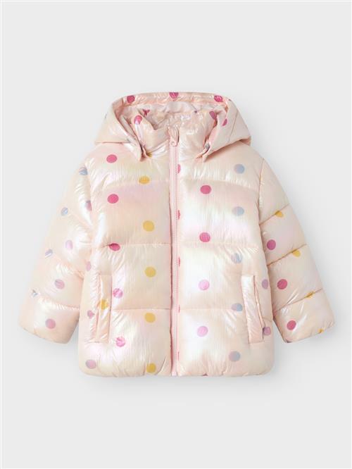 Se NAME IT Puffer Jakke Madot Lilac Snow hos SmartKidz