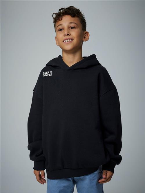 Se NAME IT Hoodie Bronx Black hos SmartKidz