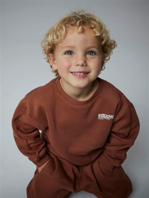 Se NAME IT Sweatshirt Okian Carob Brown hos SmartKidz