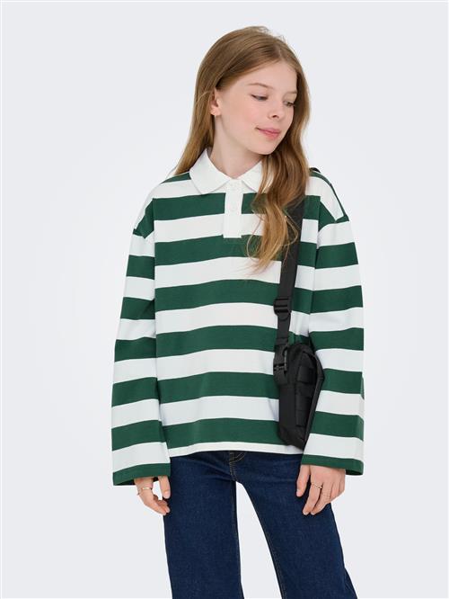 Se ONLY KIDS Poloshirt Ruby Pineneedle Cloud Dancer hos SmartKidz