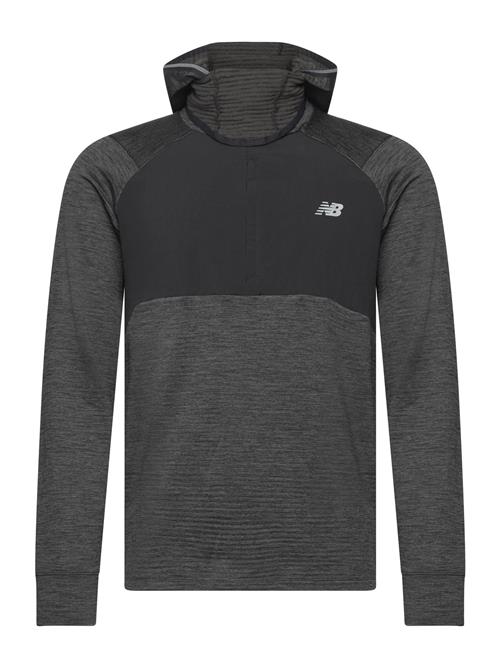 Heat Grid Balaclava Hoodie New Balance Grey