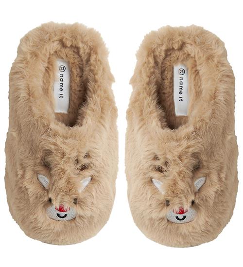 Name It Hjemmesko - NmnReindeer - Oxford Tan/Reindeer
