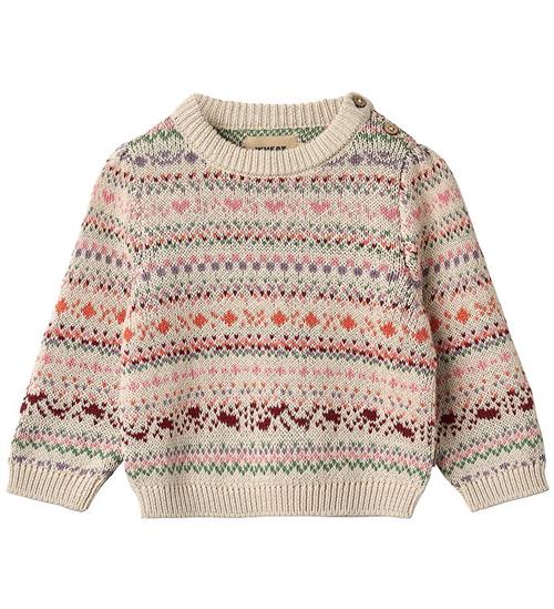Wheat Bluse - Strik - Olga - Multi