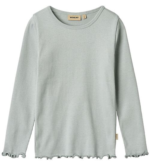 Wheat Bluse - Rib - Ida - Soft Rain