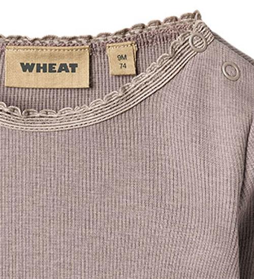 Wheat Bluse - Rib - Reese - Dusty Purple