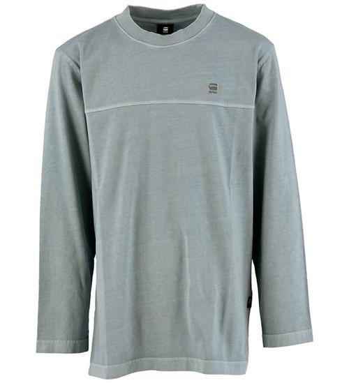 G-Star RAW Bluse - Tweeter - Ash Blue m. Print