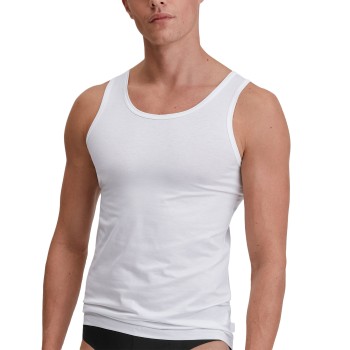 Calida Natural Cooling Tank Top Hvid tencel Small Herre