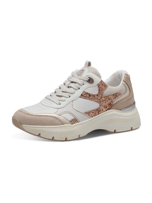 Se Tamaris Sneaker low  pudder / gammelrosa / hvid ved About You