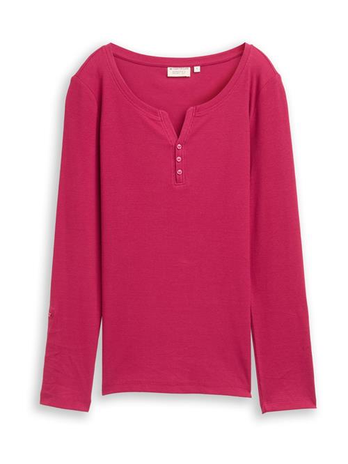 TOM TAILOR Shirts  mørk pink