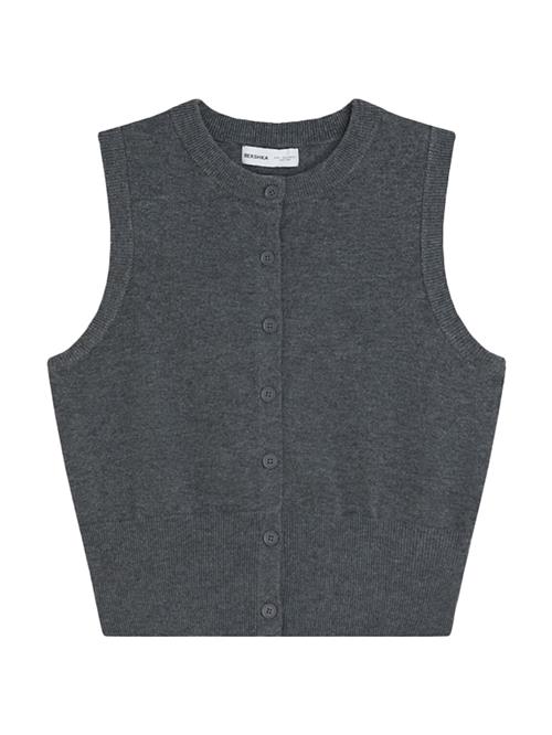 Se Bershka Strikvest  grå-meleret ved About You