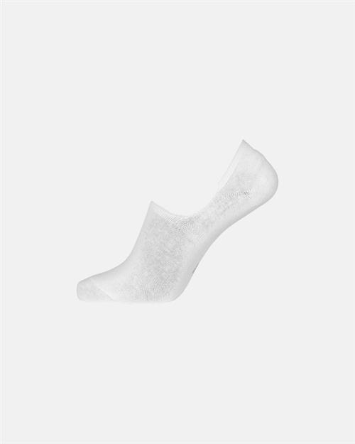 In-shoe strømpe | bomuld | hvid