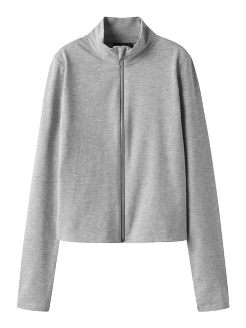 Se LMTD Cardigan Dicte Light Grey Melange hos SmartKidz