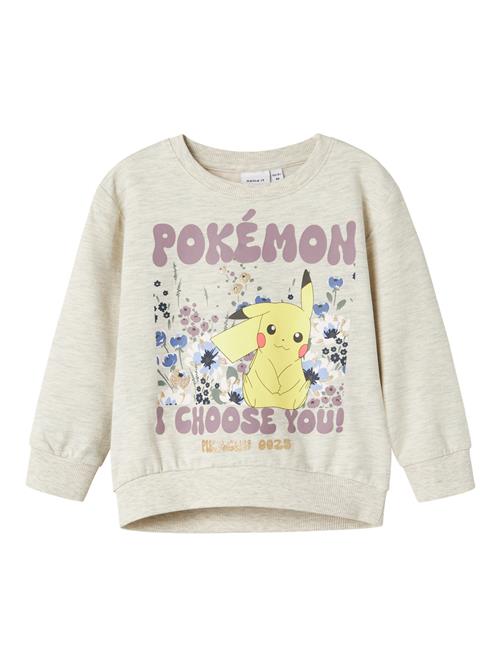 NAME IT Sweatshirt Sora Pokemon Peyote Melange