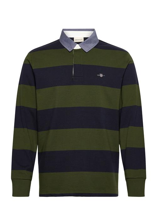 Reg Chambray Stripe Heavy Rugger GANT Patterned