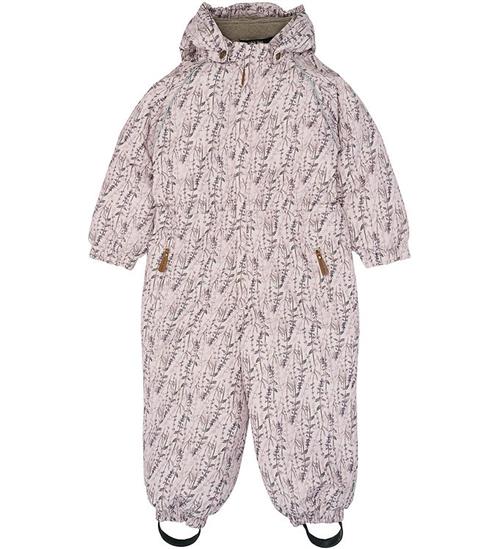 Mikk-Line Flyverdragter - Floral - Cloud Gray