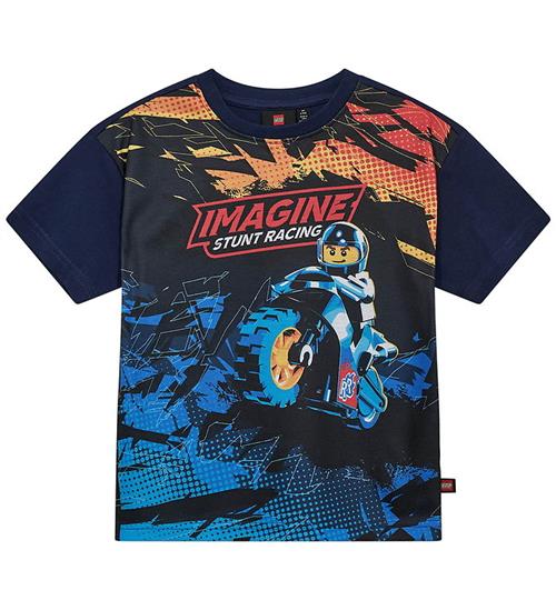 Se LEGOÂ® Wear City T-shirt - LwtAffy - Mørkeblå hos KidsWorld