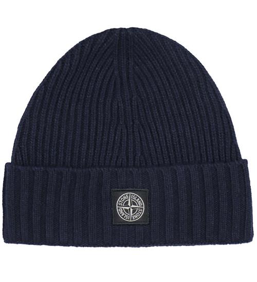 Stone Island Hue - Uld/Viskose - Navy