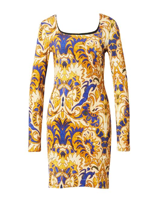 Just Cavalli Kjole  kit / blå / guld / rød