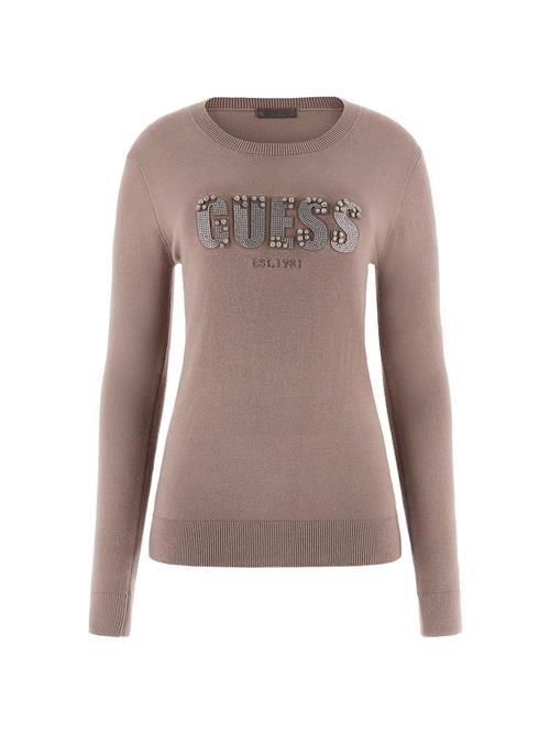 Se GUESS Pullover 'REYNA'  mørkebeige ved About You