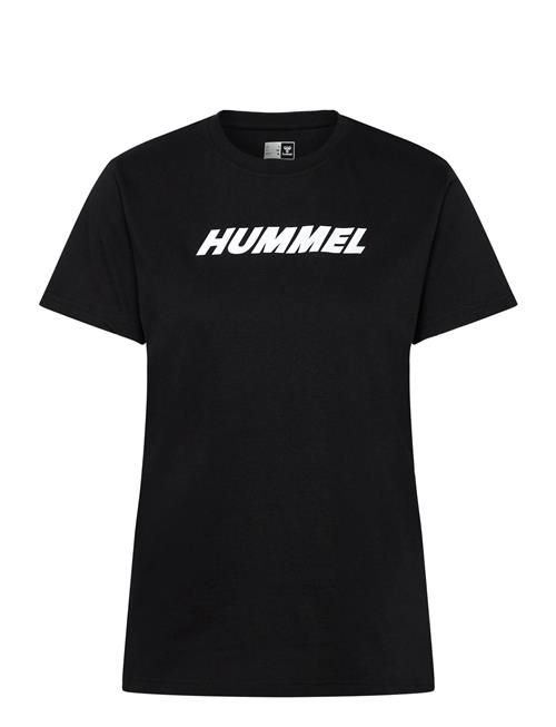 Hmlelemental Logo Cotton Tee Woman Hummel Black